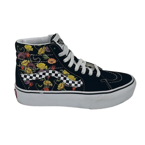 Vans Sk8 Hi 2.0 Platform Shoes‎ Men's Sz 5.5 Women’s Sz 7 - Picture 5 of 10